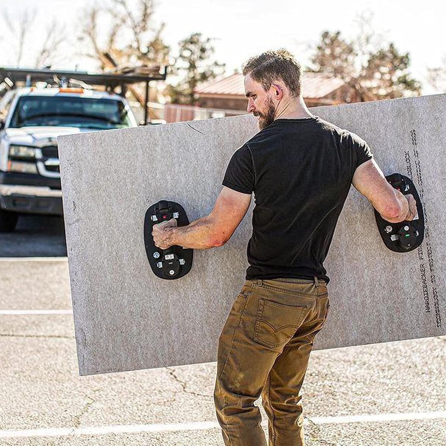 Grabo Pro Lifter 20: Electric Suction Cup with Digital Display, 375 lbs Capacity gallery