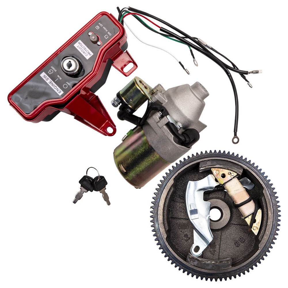 Engine Electric Start Starter Kit Fit for Honda Gx160 5.5hp & Gx200 6.5hp gallery