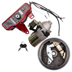 Engine Electric Start Starter Kit Fit for Honda Gx160 5.5hp & Gx200 6.5hp