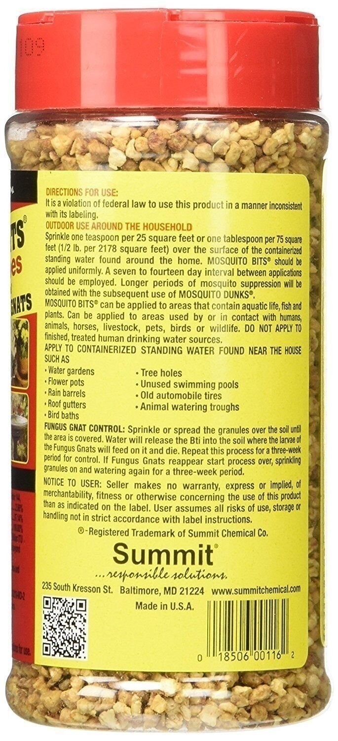 Summit 116-12 Quick Kill Mosquito Bits, 8-Ounce gallery