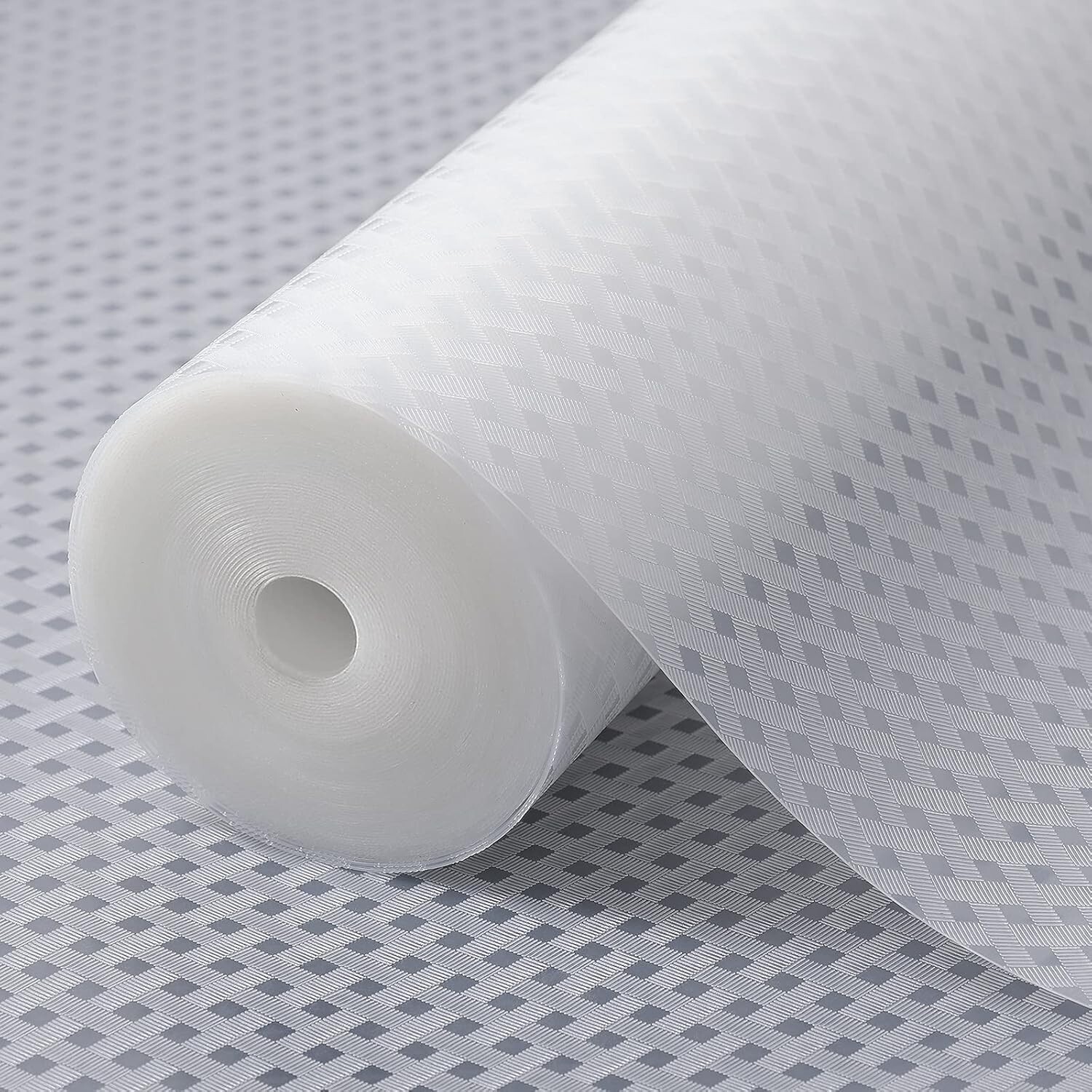 Shelf Drawer Liner Waterproof Mat Non-Slip EVA 11.8” X 236.2" Roll Criss Cross gallery