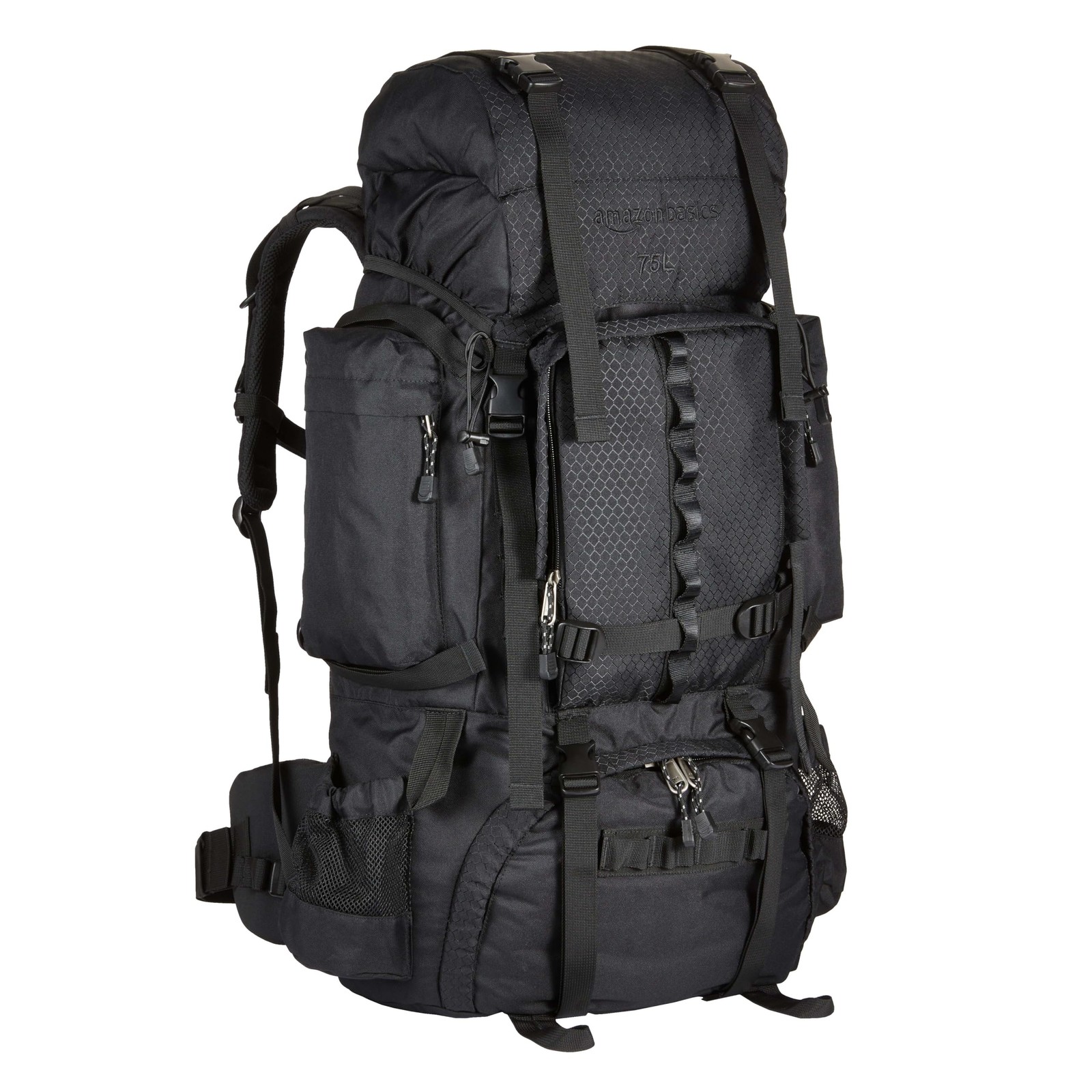 Internal Frame Backpack, 75 Liters, Black