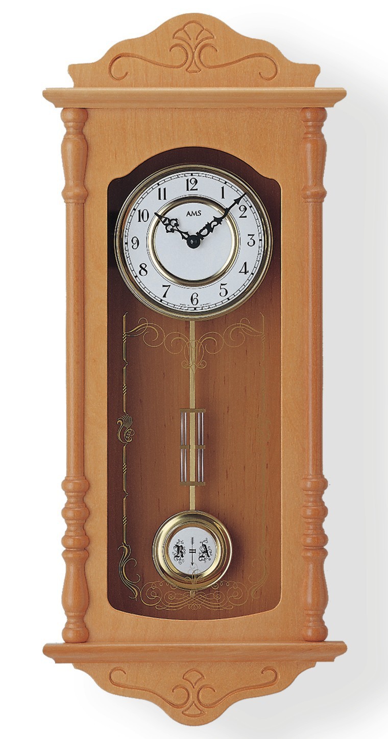 Modern Wall Clock with Quartz Movement by AMS gallery