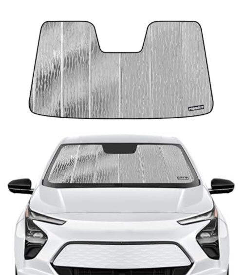 Windshield Sun Shade for Chevy Bolt EV 2022-2023,Front Window Sunshade gallery