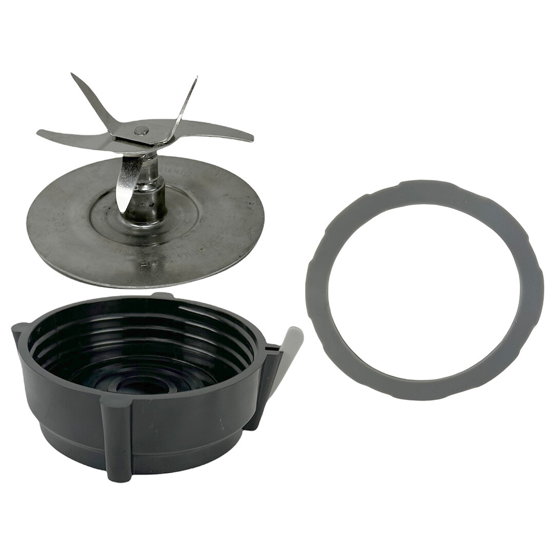 Stainless Steel Blade, Bottom Cap and Rubber Gasket for Oster Pro 1200 Blenders gallery