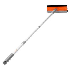 46” Professional Window Cleaner Tool, 2-in-1 Rotatable Squeegee for Window C…
