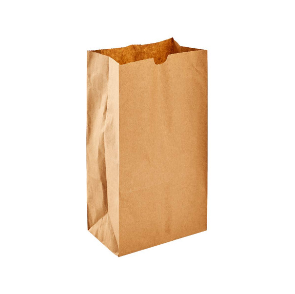 Paper Bags-8 lb Capacity-Multipurpose Grocery Bags Available in Brown and White gallery