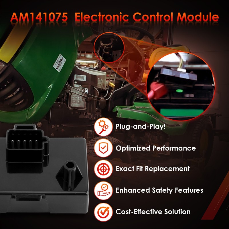 AM141075 Electronic Control Unit Module For John Deere X300 X320 X360 X500 X590 gallery