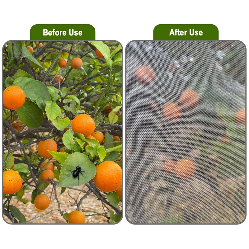 UV Resistant Shade netting with string Plant Cover Garden Greenhouse Patio Porch gallery