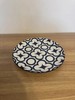 NEW Mainstays Stoneware Dinner Plate 10.5" Floral Blue Printed Modern Blue White gallery
