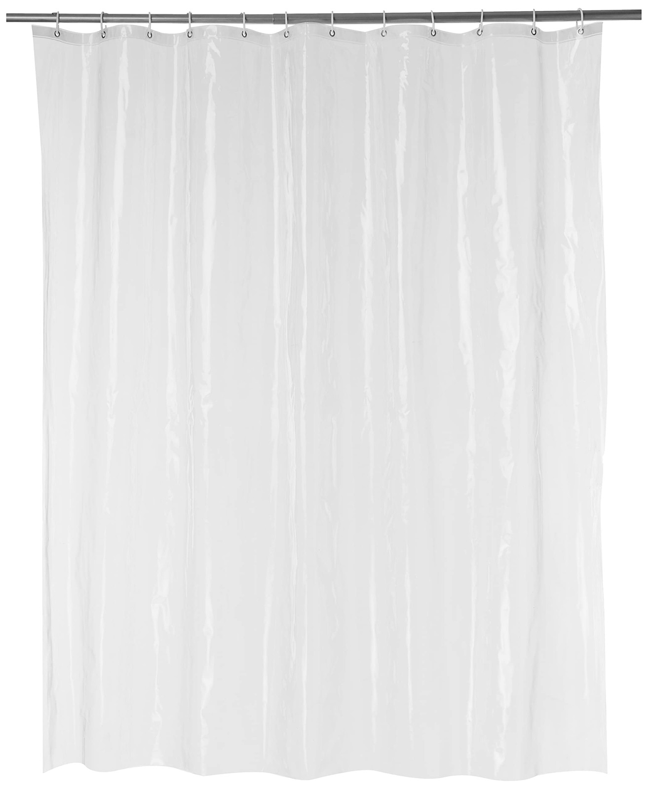 Amazon Basics Water Resistant 8-Gauge PEVA 72"W x 72"L (Pack of 1), Clear gallery