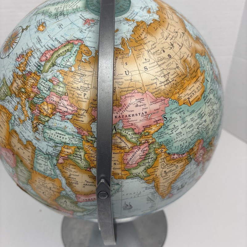 Replogle Globe Tabletop World Classic Series 12 Inch Office Classroom Geography gallery