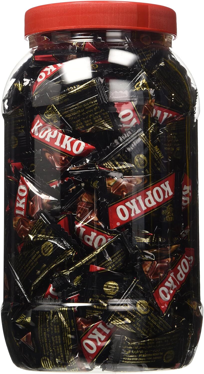 Kopiko Coffee Candy In Jar 800g/28.2oz (Original Version) gallery