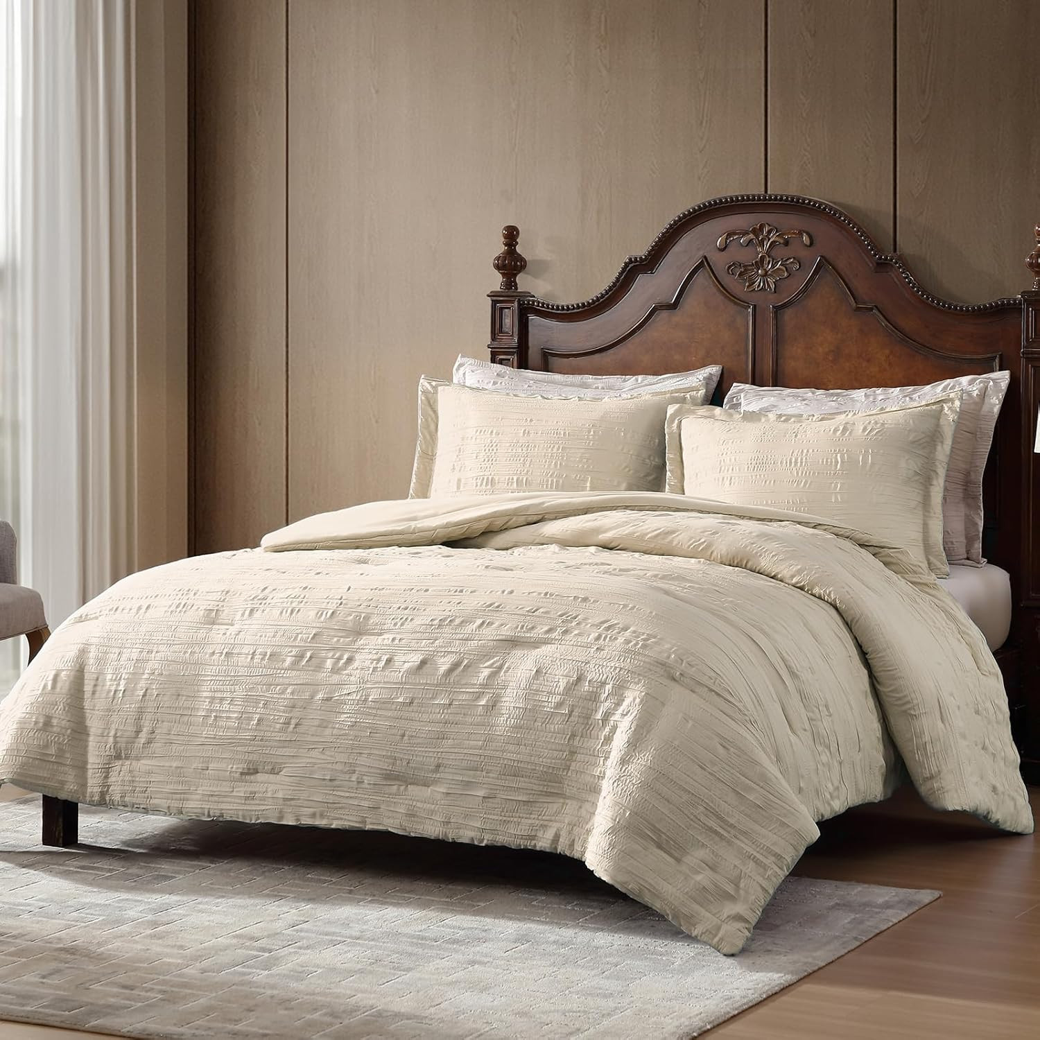 All Season Lightweight Soft,Jacquard,Chic,Embroidered Comforter Sets - GG Home gallery
