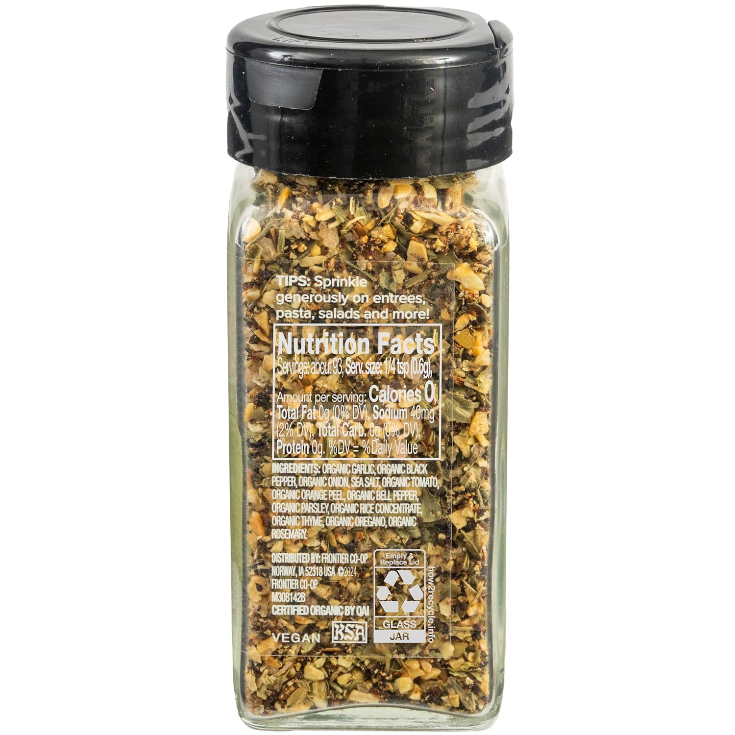 Simply Organic Spice Right Everyday Seasoning Blends, Garlic & Herb, 2 Ounce gallery