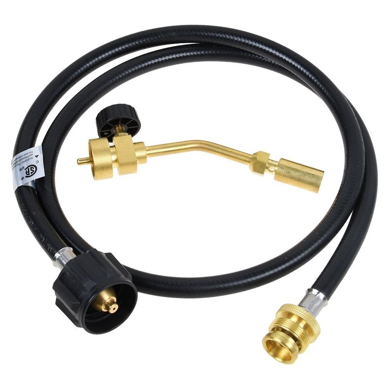 Propane Gas Tank Start Torch & Hose Adapter Brazing Soldering Welding Head gallery