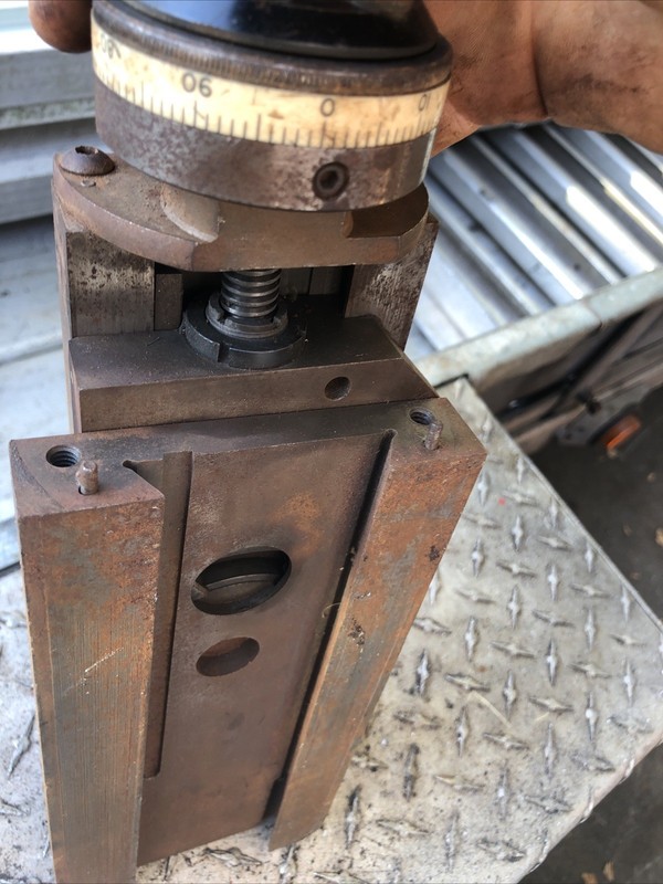 HARDINGE ??? DSC ??? COMPOUND CROSS SLIDE (see Description) gallery