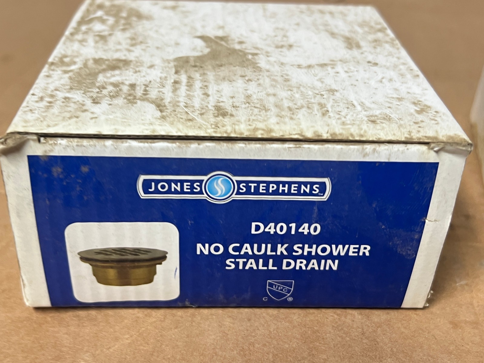 2-Pack Jones -Stephens D40140 No Caulk Shower Stall Drain - NOS gallery