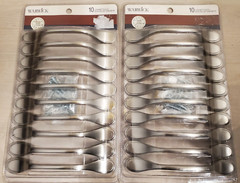Warwick Satin Nickel Cabinet Pulls ~ TWO New 10 Packs ~ Contemporary Style