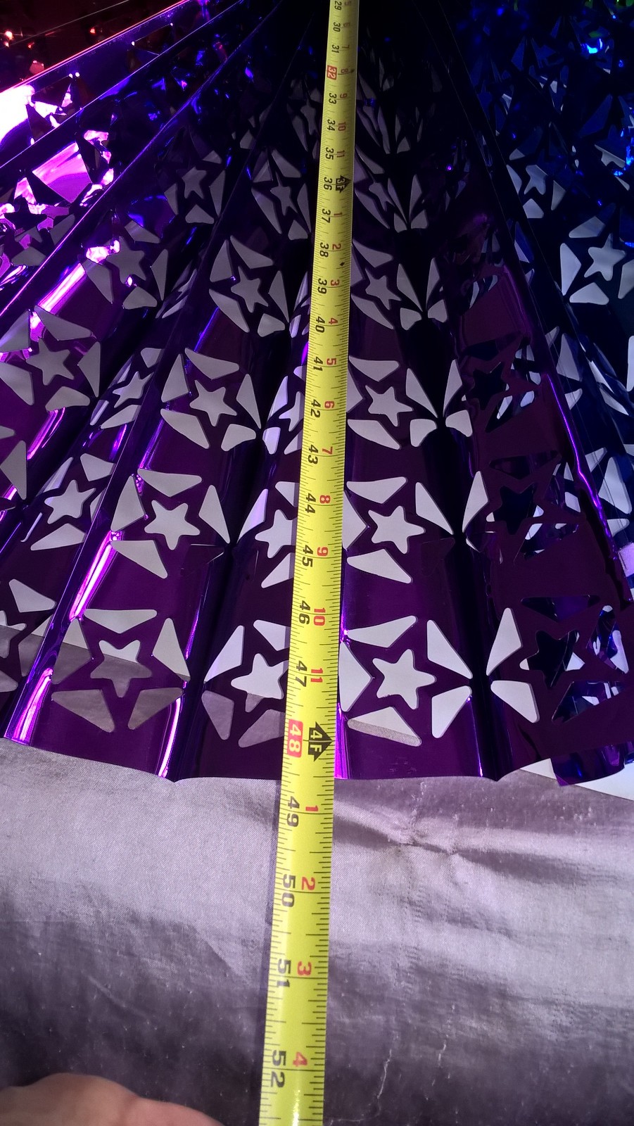 LGBTQ+ Rainbow Decorations Big 4 Ft Round 3D Effect Stars Gay Pride Party Decor gallery