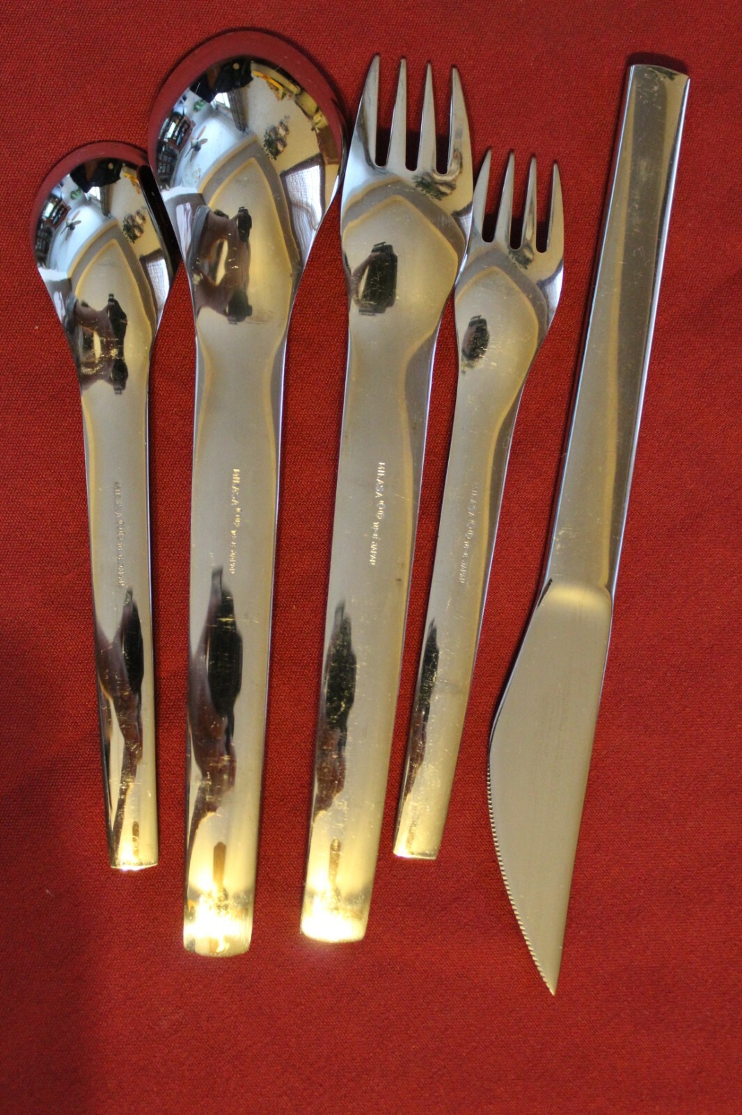 Mikasa Stainless PROFILE Open Stock - You Choose the Piece (s) 18/8 Japan Used gallery