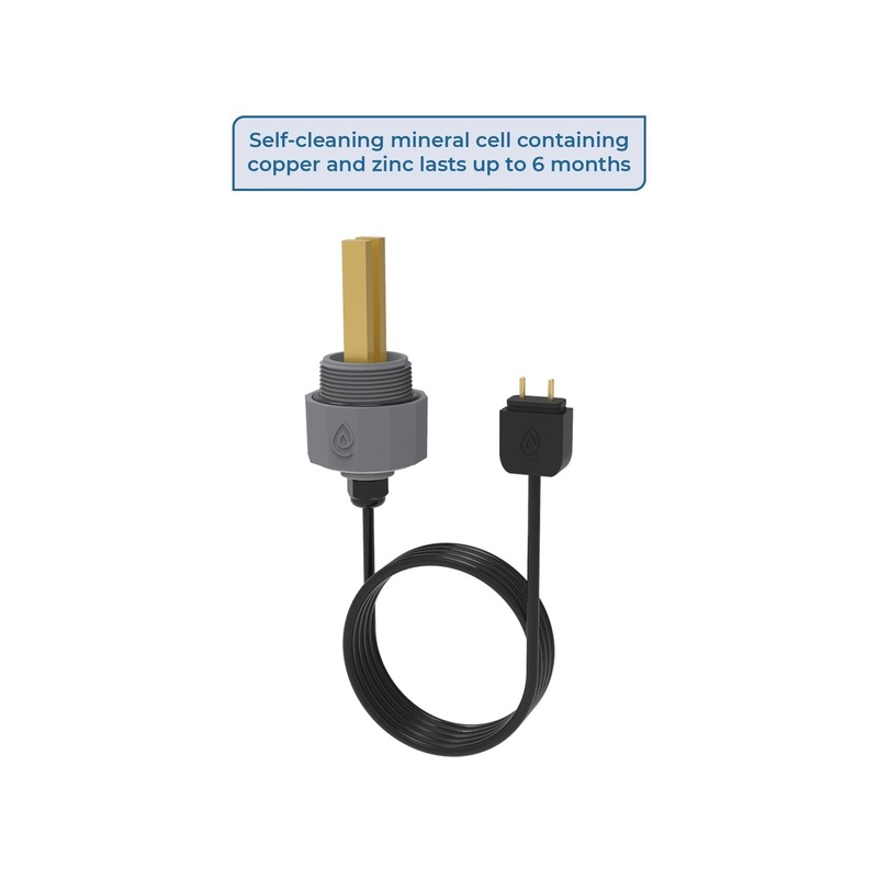 Pool Ionizer by ClearBlue Ionizer - Self-Cleaning, Inline Pool Ionizer Works ... gallery