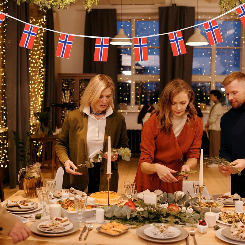 Norway Flag Norwegian Flag, Small String Norway Flags Mini Norwegian Flags Banne gallery