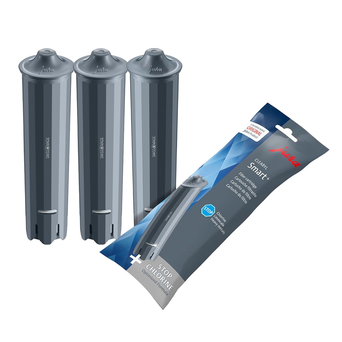 Jura CLEARYL Smart+ Filter Cartridge 3 Pack RFID Water Filter Coffee Machine gallery