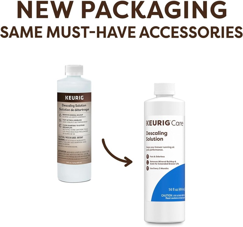 14oz Odorless Descaling Solution for K-Cup Coffee Makers - Effortless Cleaning gallery