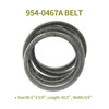 Lawn Mower Drive Belt 46" Replacement 5/8"X 90.5" for MTD Cub Cadet Troy Bilt 75 gallery