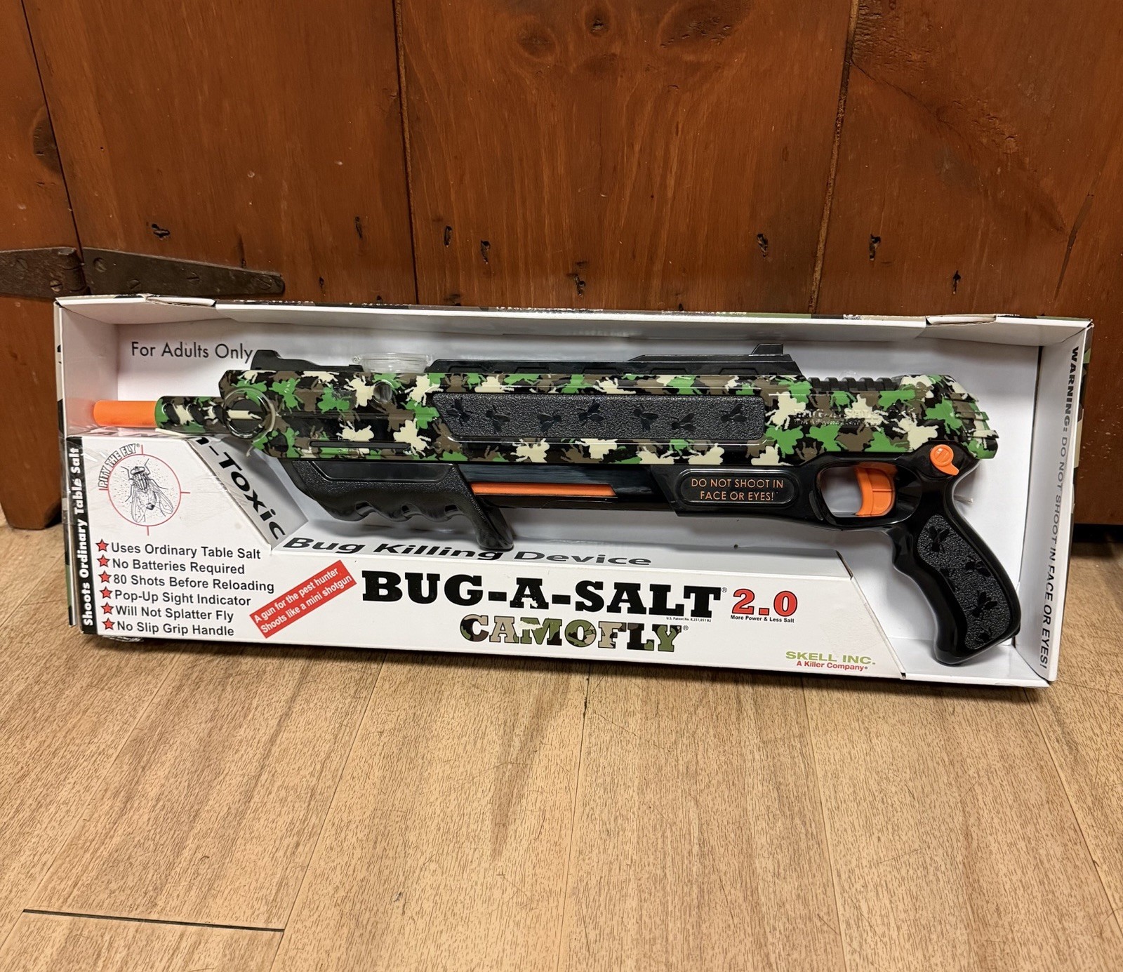 Bug A Salt 2.0 The Original Salt Insect Blaster Camofly Camo In Box gallery