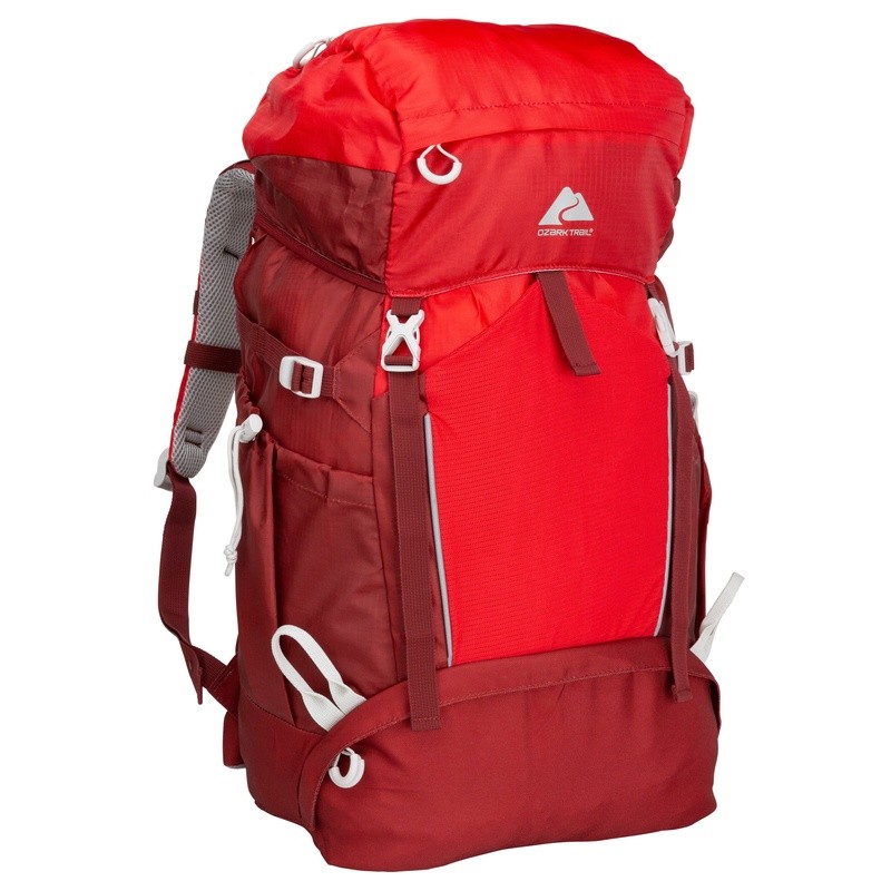 Unisex 47L Hiking Backpack Internal Frame Hydration Ready Adjustable Straps New 2