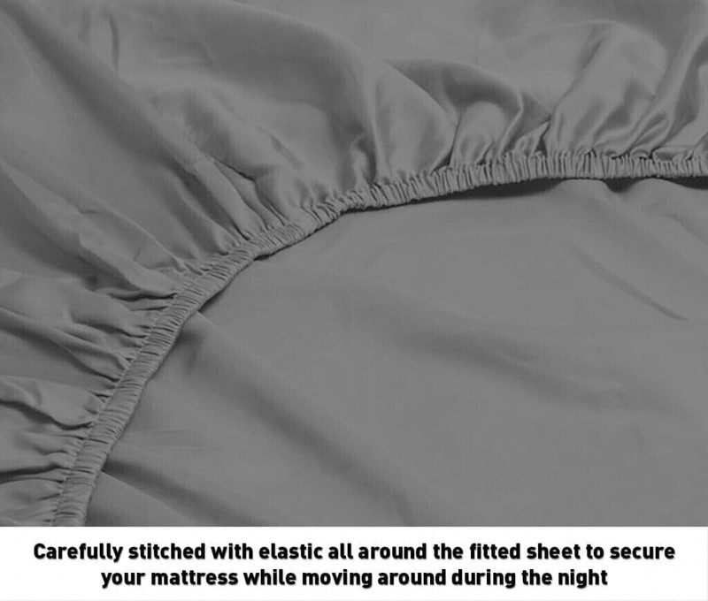Split Flex Top King Fitted Sheet 2 Pack Deep Pocket for Sleep Number/Adjustable gallery
