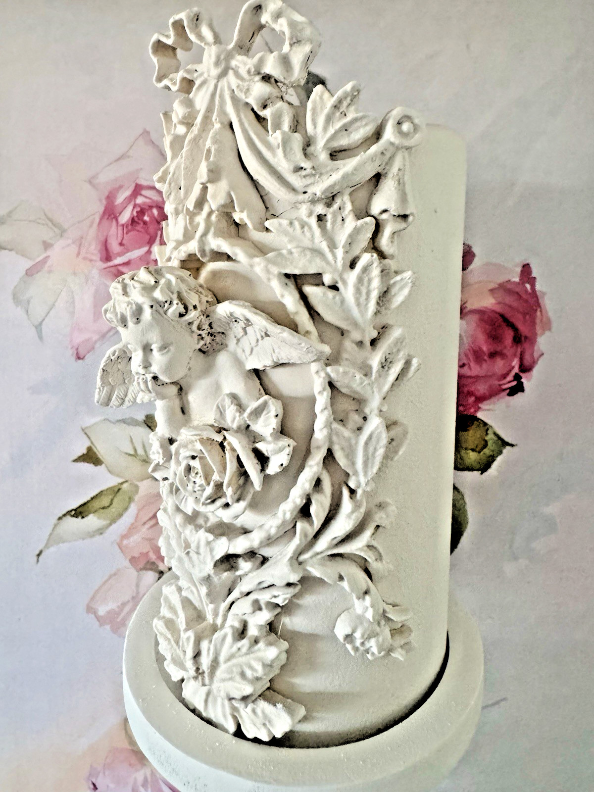 Shabby & Chic Bow Frame Furniture Decor & More Applique Baroque Flexible W/Heat gallery