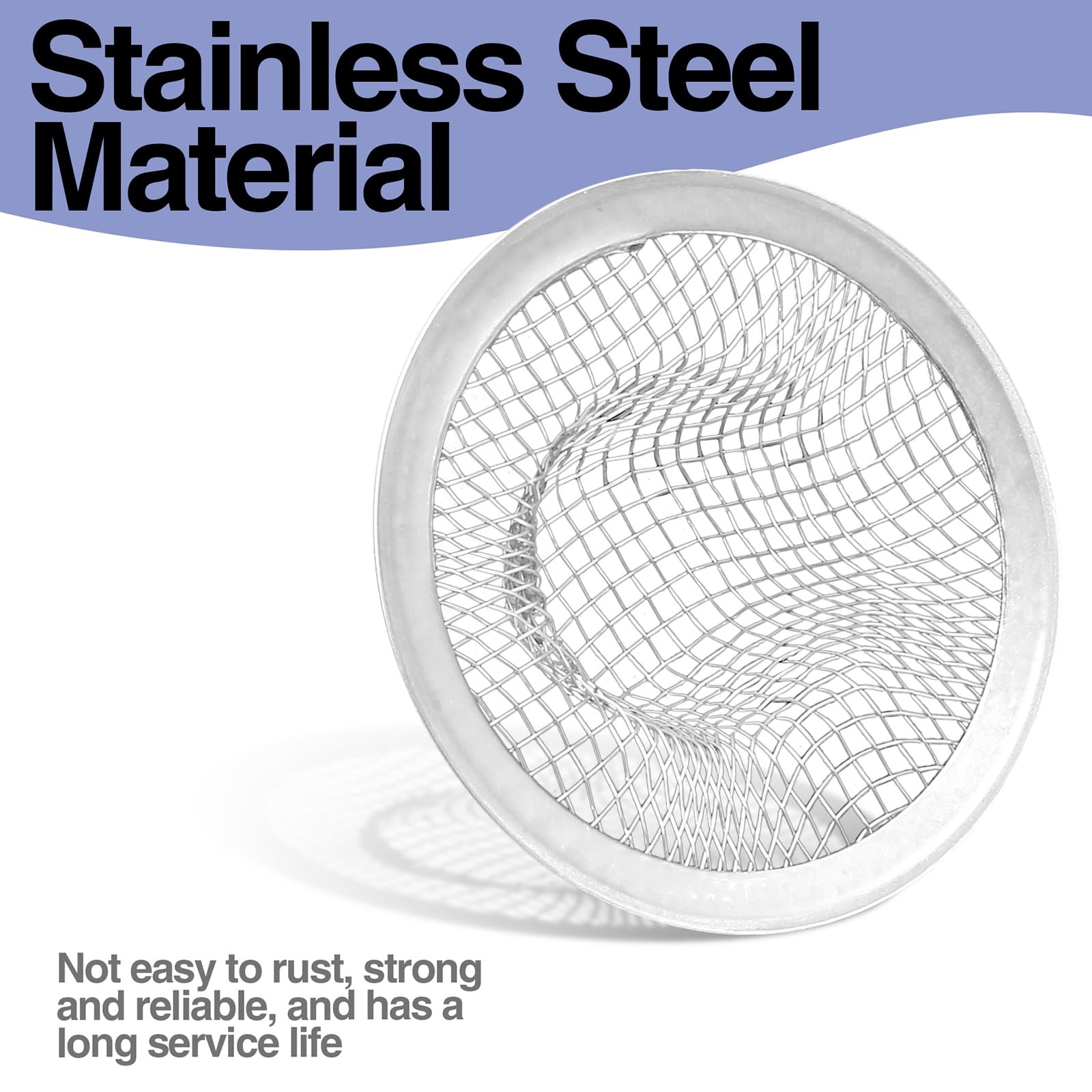 Piutouyar 2 Pack Stainless Steel Kitchen Sink Strainer, 2 Inch 5cm/2inch gallery