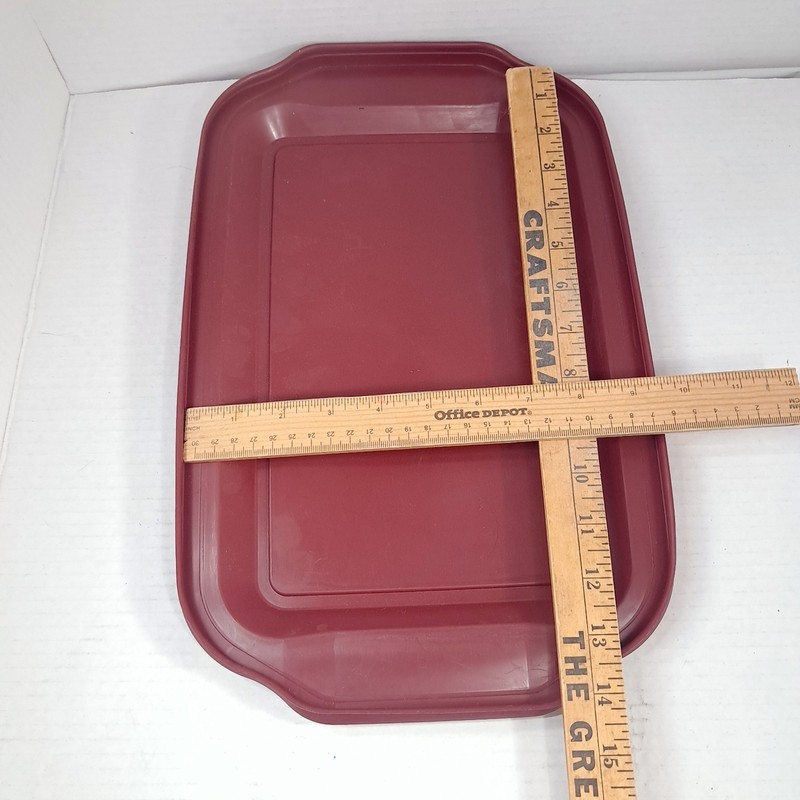 Pyrex 233-PC Burgundy Plastic Baking Dish Lid Cover pyrexware dark red maroon gallery