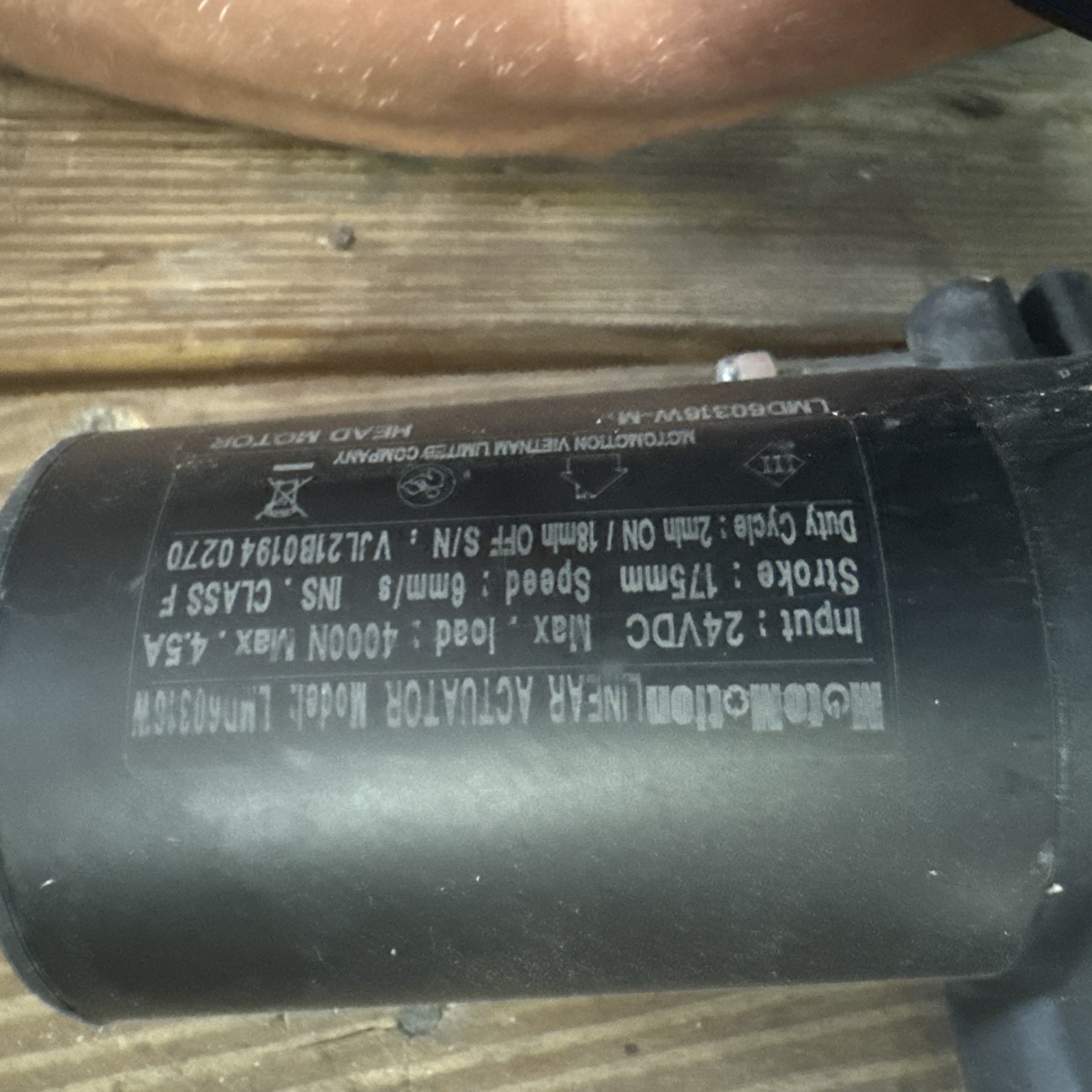 Moto Motion Power Head Motor Replacement Adjustable Base Motor - LMD60316W-M gallery