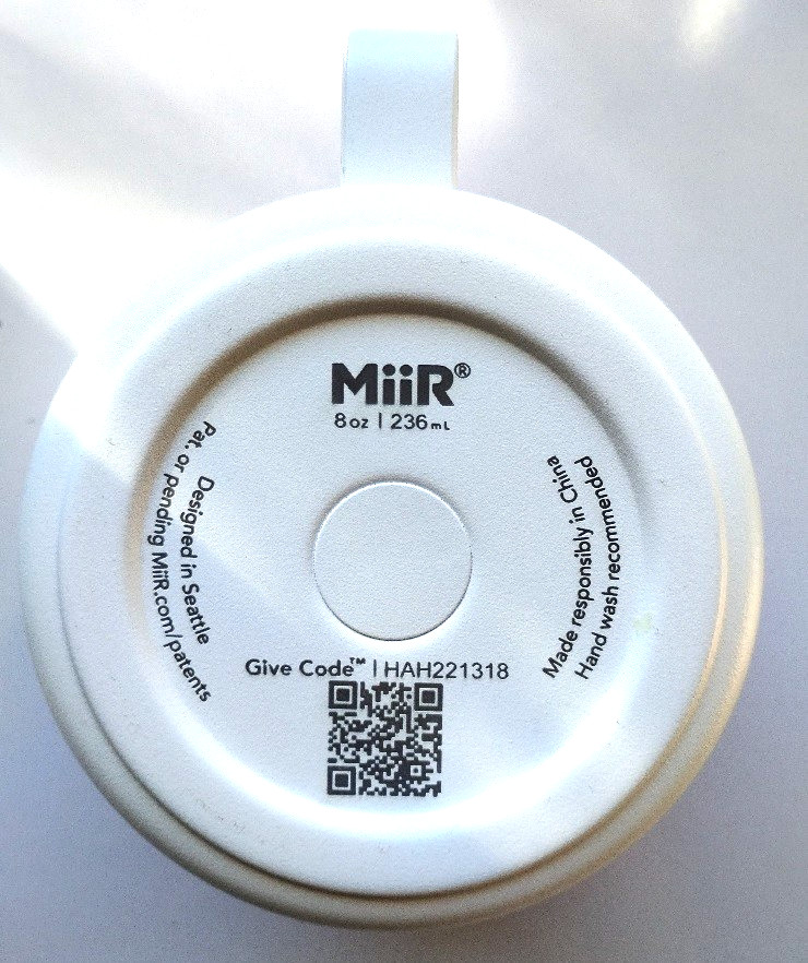 MiiR Camp Cup, Vacuum Insulated, Stainless Steel - White, 8 Fluid Ounces gallery