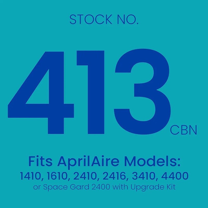 2x 413 Replacement Air Filter AprilAire Compatible Purifer MERV 13 New 2 Filters gallery
