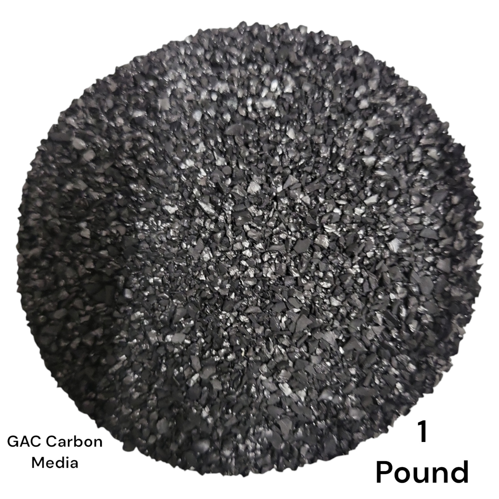 Granulated Activated Carbon Water Filter Media made of coconut shell (1 lbs.) gallery