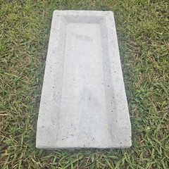 Concrete Gutter Splash Block – Approximately 23.5 Inches Long And 11 Inches Wide
