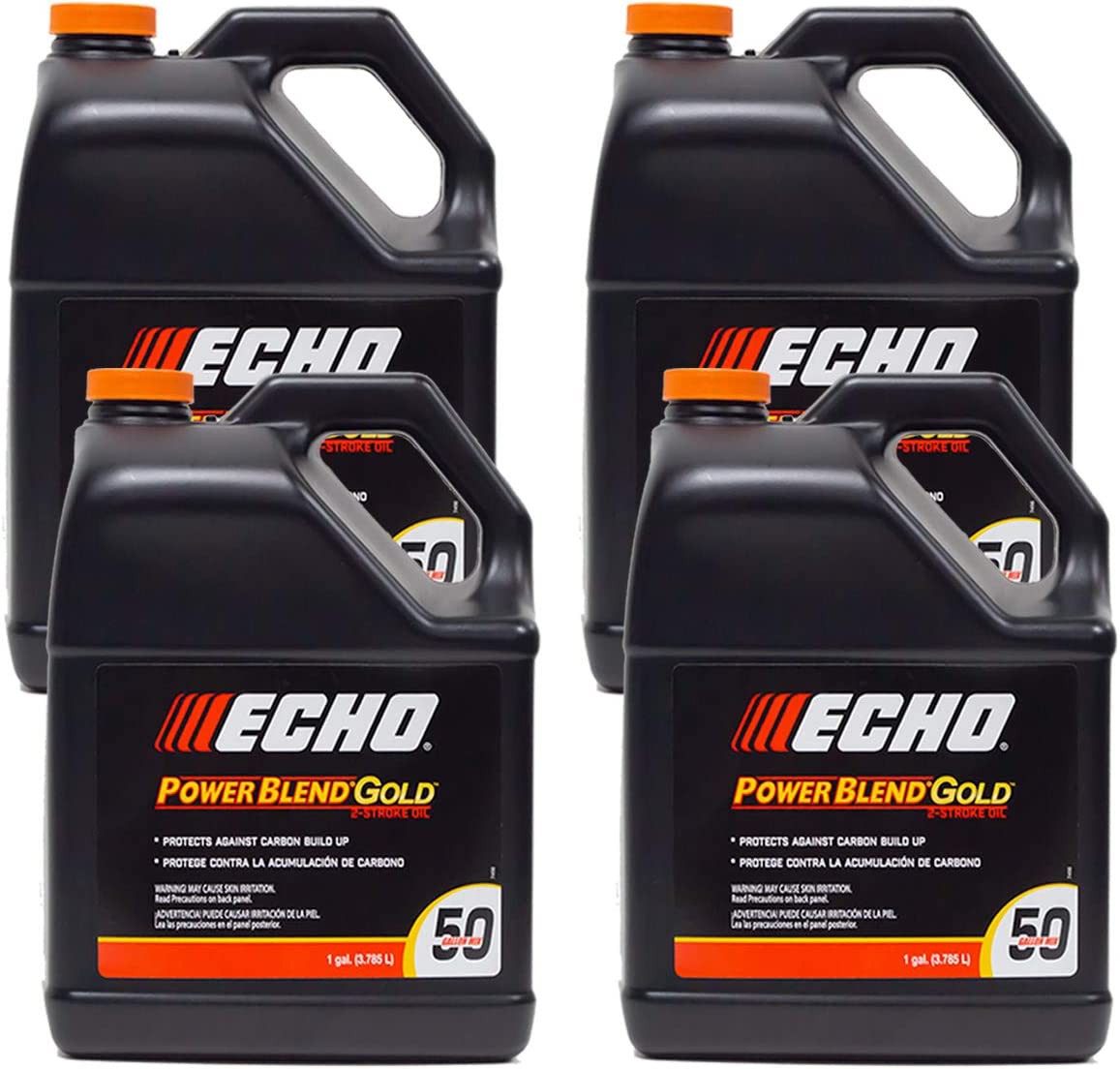 Echo PowerBlend 4 Pack 2-Stroke Engine Oil 1 Gallon Bottle 50:1 Mix 6450050GDS gallery