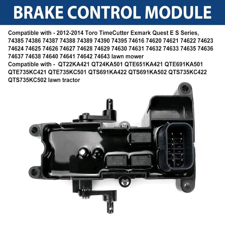 Brake Control Module 121-3017 Fit For Toro TimeCutter Exmark Quest E S 115-9660 gallery