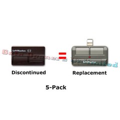 Liftmaster 372LM 5-Pack Security+ Garage Opener Remote Replaced by 892LT Remote