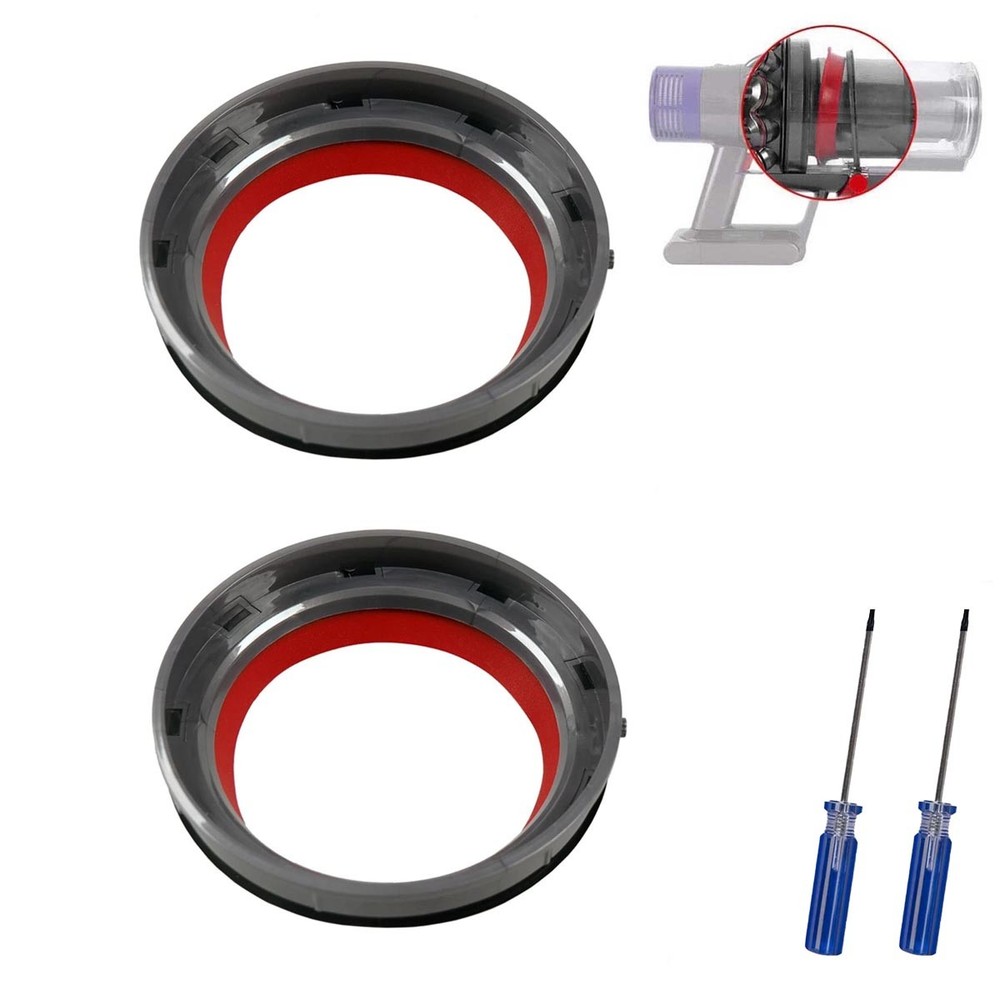 2 Pack Top Seal Ring for Dyson V11 Dust Bin Replacement (NOT for V11 Outsize)