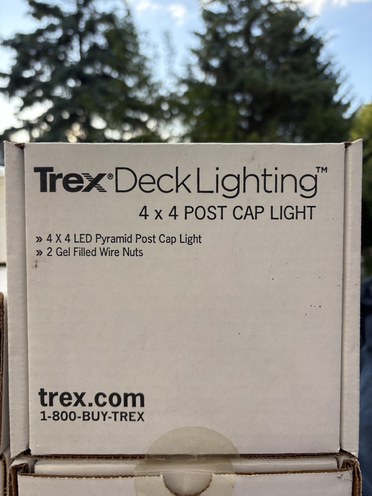 Trex Deck Lighting Led Post Cap Light Color : Fire Pit FPPYLEDCAP4X4 New gallery