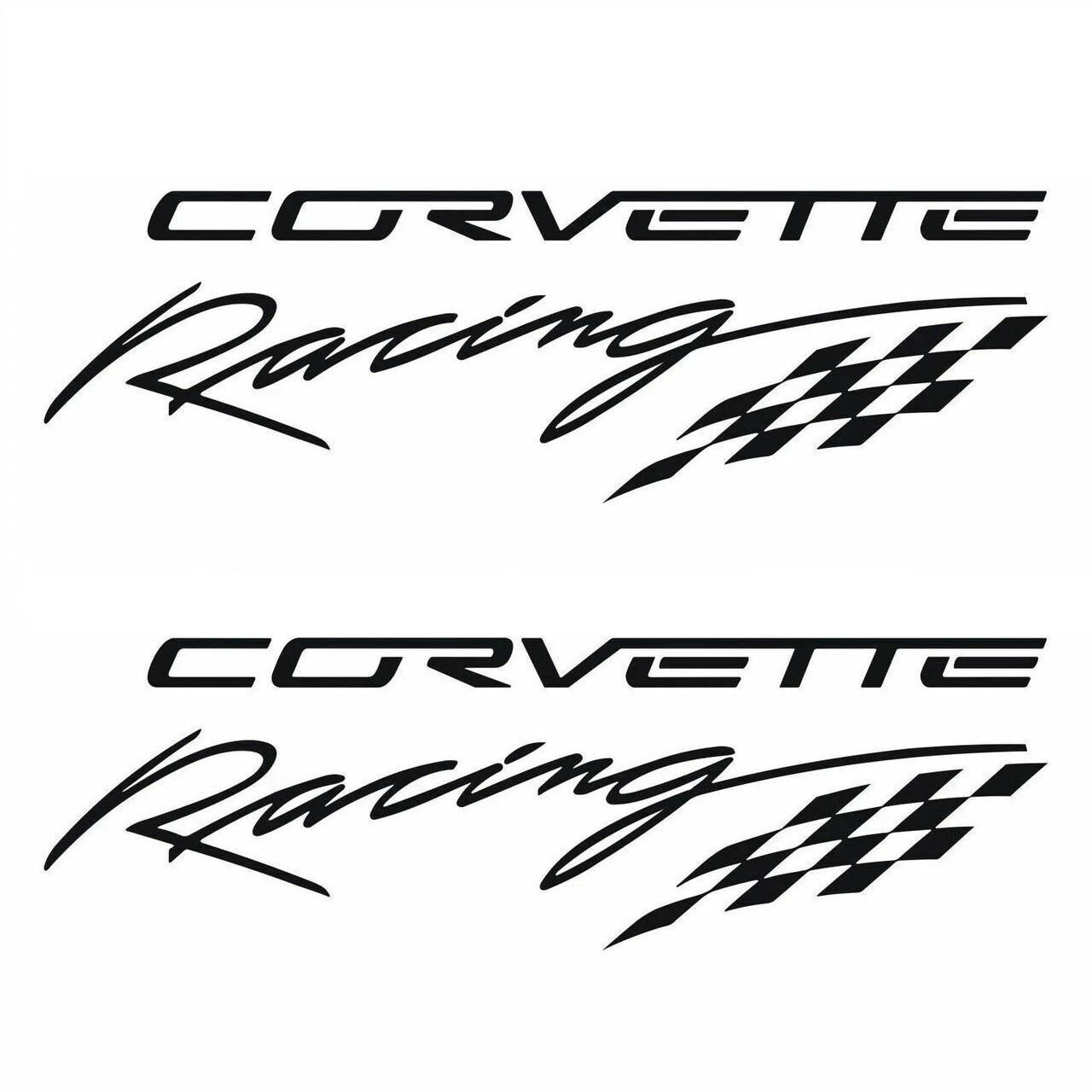 Corvette Racing Sticker C5 C6 C7 C8 Stickers Stingray Z51 Z06 LSX LTX Decal gallery