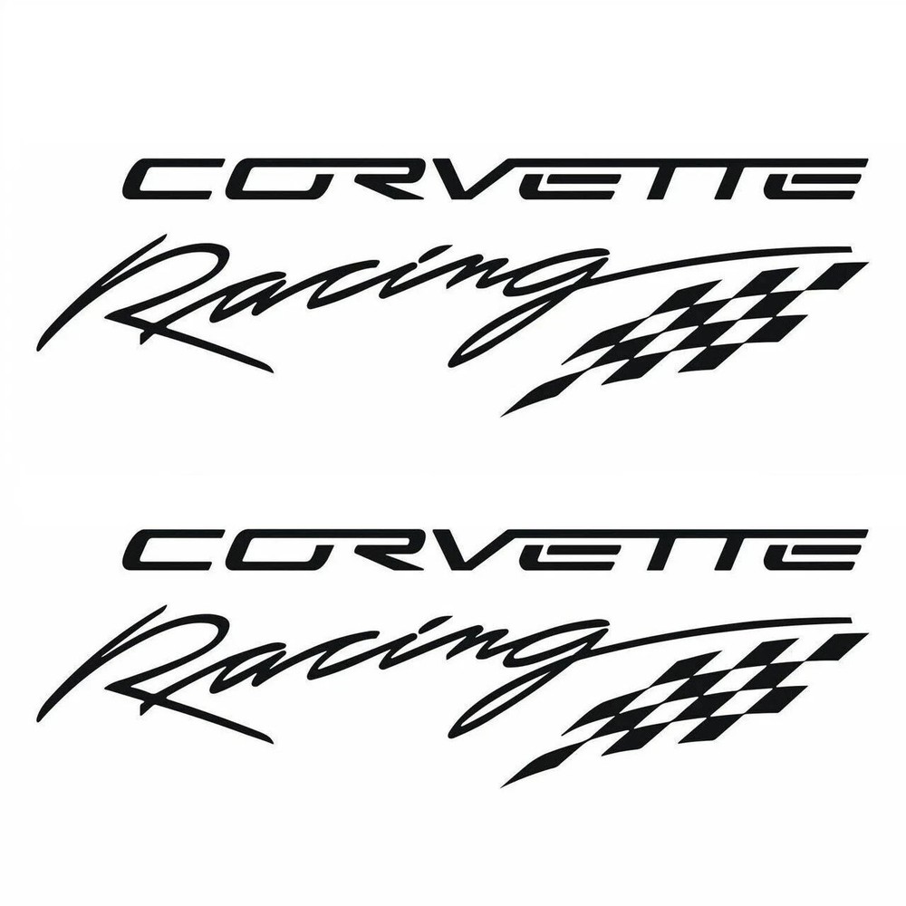 Corvette Racing Sticker C5 C6 C7 C8 Stickers Stingray Z51 Z06 LSX LTX Decal