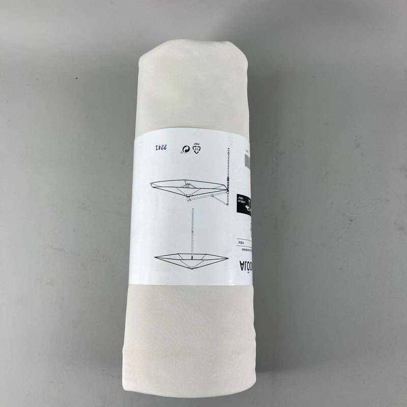 IKEA LINDOJA Umbrella Canopy Cover Replacement Lt Grey-Beige 118 1/8" 300cm NEW gallery
