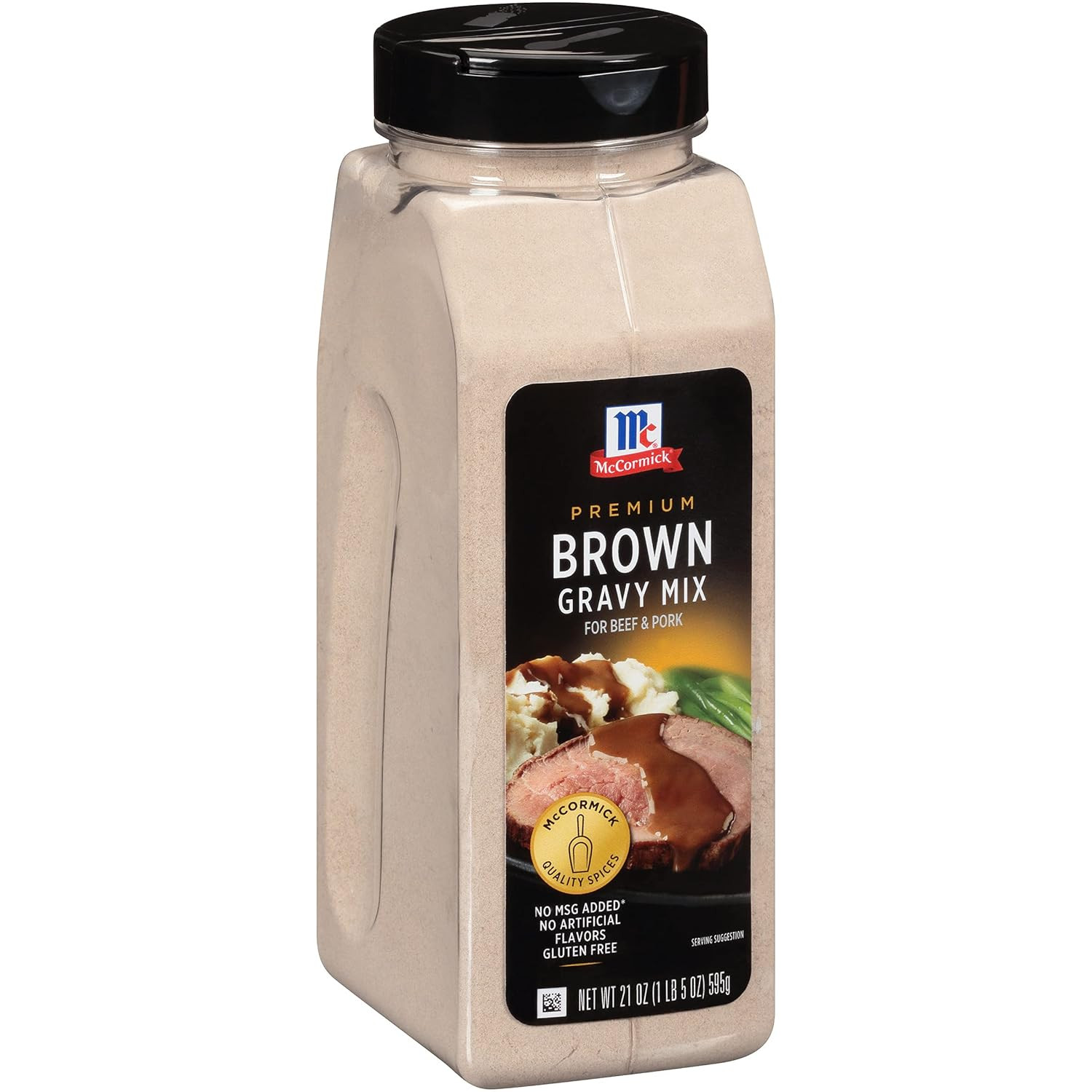 Mccormick Premium Brown Gravy Mix 21oz Rich Savory Flavor Perfect for Roasts gallery